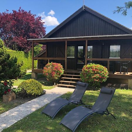 Le Chalet Du Lac - Domaine De La Goujonne Saint-Sauveur-lès-Bray 外观 照片